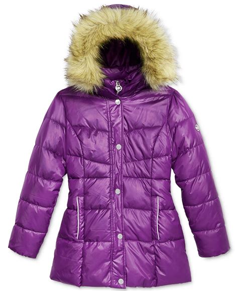 michael kors girls winter coats|Michael Kors kidswear jacket.